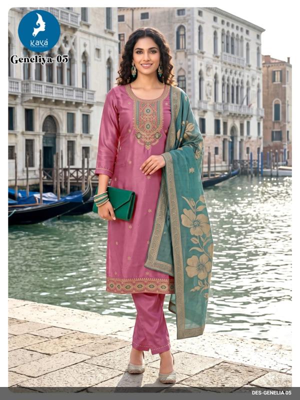 Kaya genelia 3pcs plain kurti wholesale